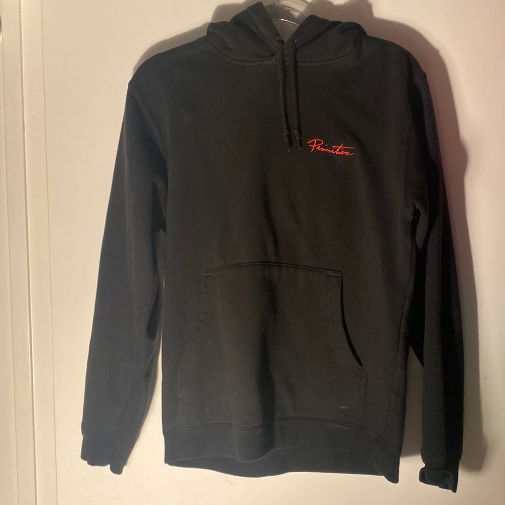 Black Primitive Skateboarding Hoodie